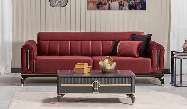 Bella Koltuk Takımı - Bordo