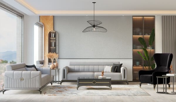 Bella Koltuk Takımı - Gri