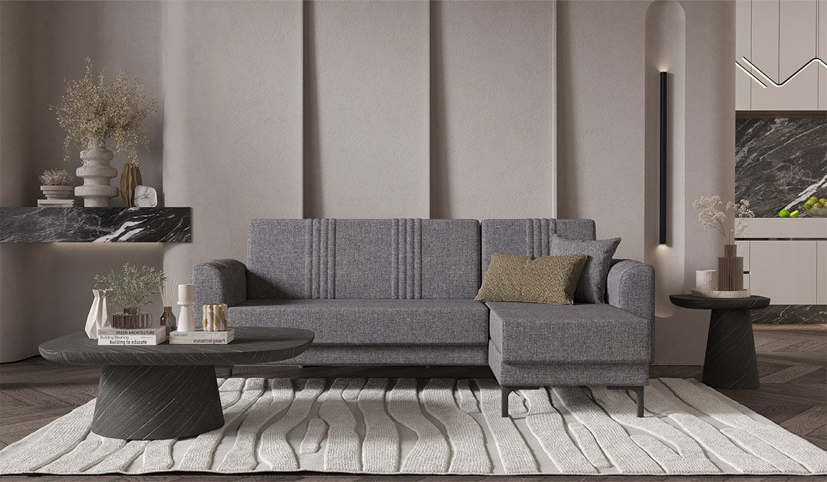 Rio Köşe Takımı - Gri (Kampanyalı)