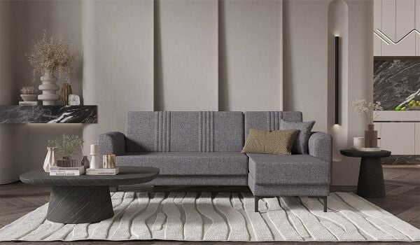 Rio Köşe Takımı - Gri (Kampanyalı)