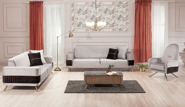 Demre Koltuk Takımı - Gri