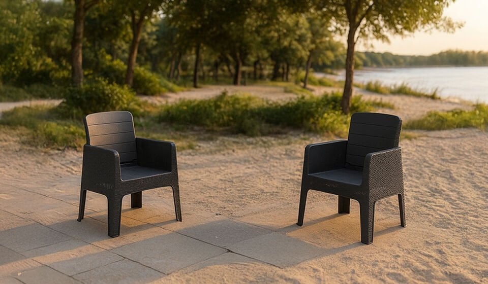 2 Adet Apex Sandalye (Minderli) (Kampanyalı)