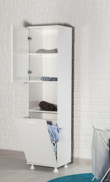 Mina Çok Amaçlı Dolap - Beyaz (Online'a Özel)