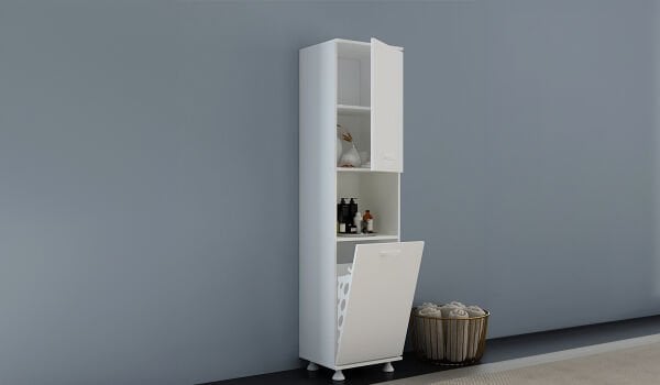 Mina Çok Amaçlı Dolap - Beyaz (Online'a Özel)