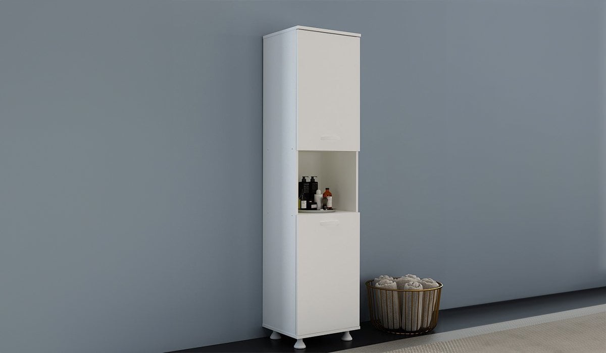 Mina Çok Amaçlı Dolap - Beyaz (Kampanyalı)