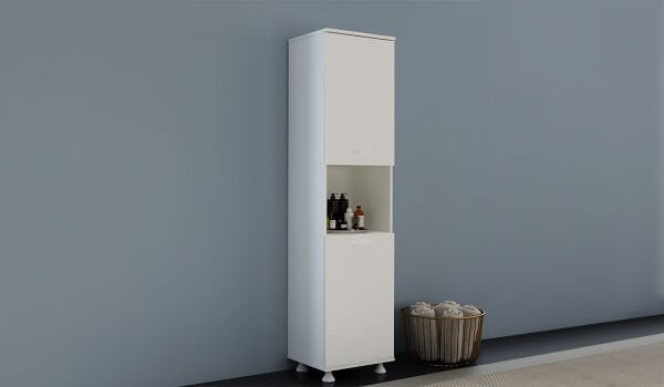 Mina Çok Amaçlı Dolap - Beyaz (Kampanyalı)