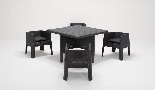 Apex Bahçe Oturma Grubu (Minderli) (Kampanyalı)