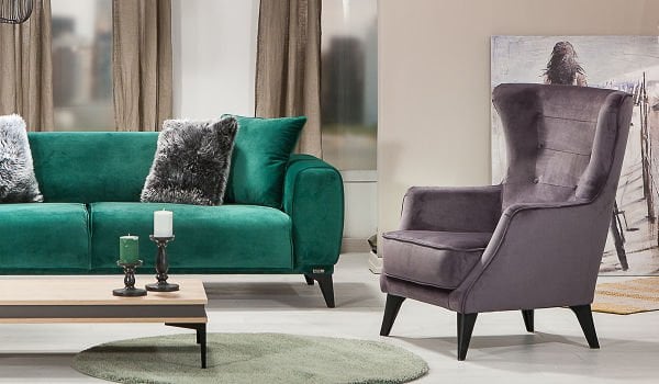 Milano Koltuk Takımı - Yeşil
