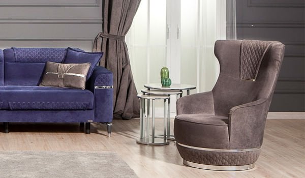 Veyron Koltuk Takımı - Mavi