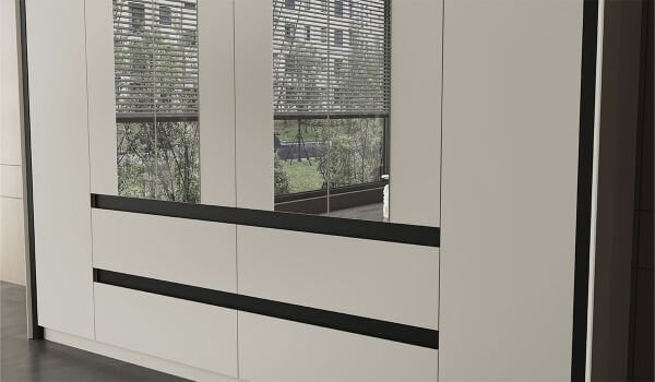 Bubble Kapaklı Gardırop