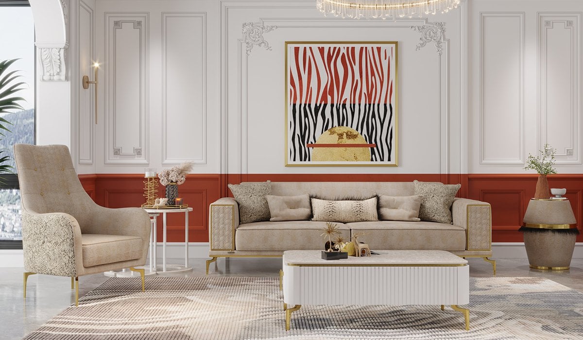 Lexus Koltuk Takımı - Krem