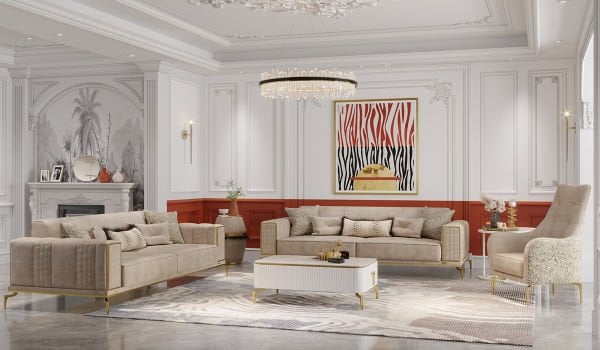 Lexus Koltuk Takımı - Krem