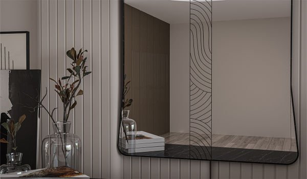 White Cross Yemek Odası Takımı Konsol Aynası