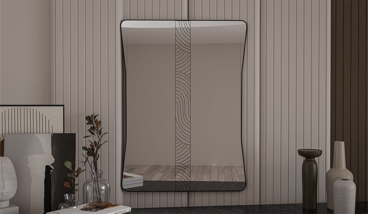 White Cross Yemek Odası Takımı Konsol Aynası