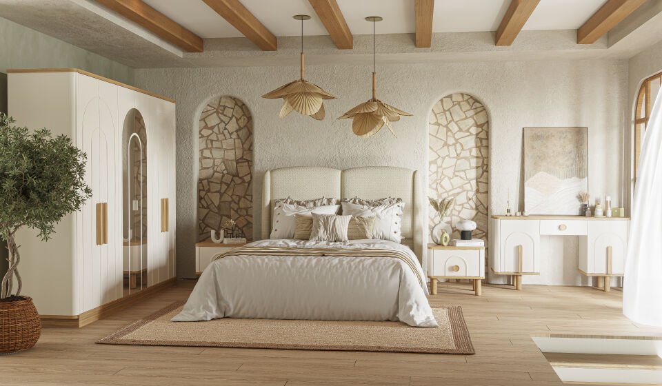 Bohem Plus Düğün Paketi (Yatak+Karyola Hediye!)