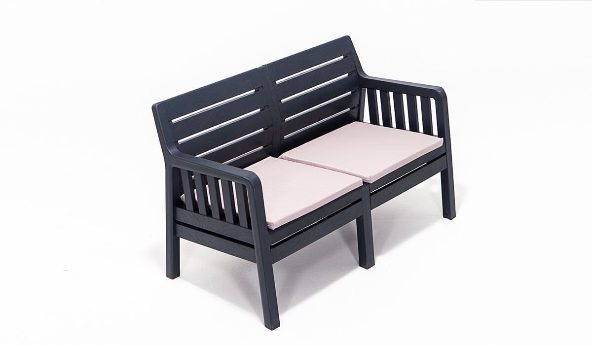 Lara İkili Koltuk (Minderli)