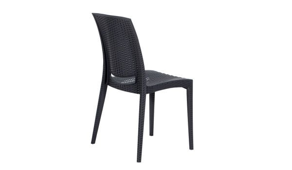 Rattan Sandalye - Çok Renkli Antrasit