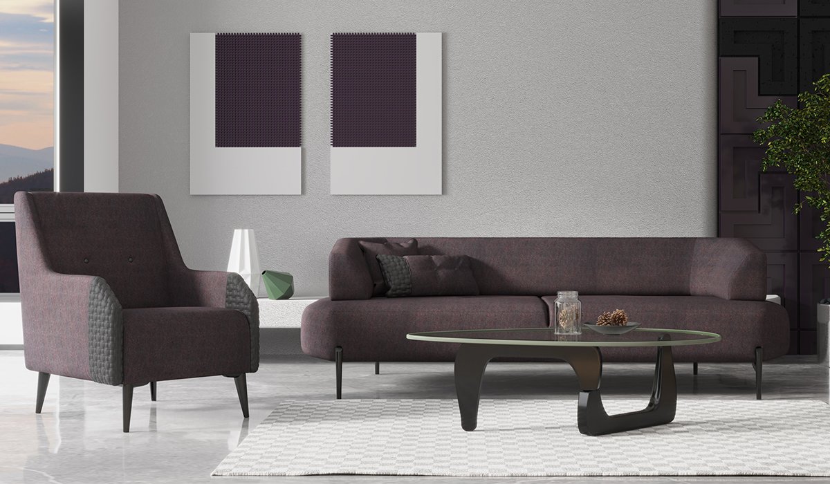 Romeo Koltuk Takımı - Mor