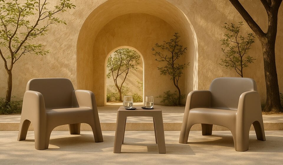 Şile Oturma Grubu 1+1+S - Cappucino (Online Özel)