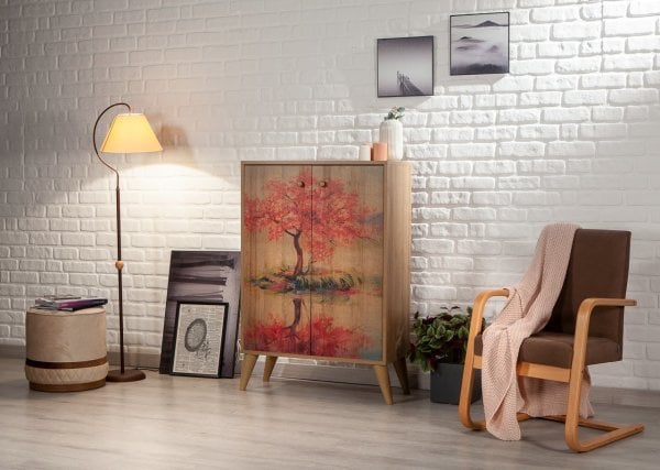 Mary Çok Amaçlı Dolap Pink