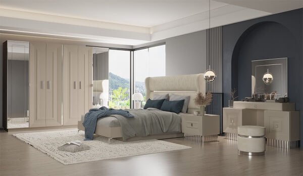 Bendis Yatak Odası Takımı - Silver