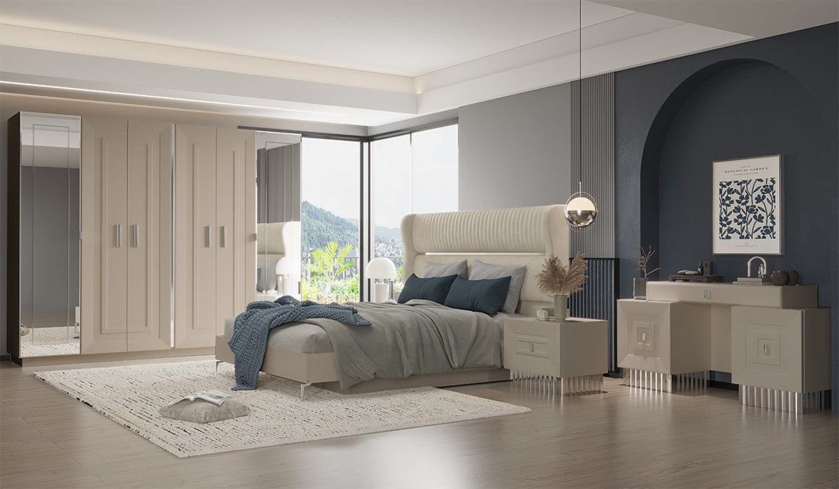 Bendis Yatak Odası Takımı - Silver