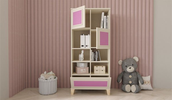 Luna Genç Odası Kitaplık