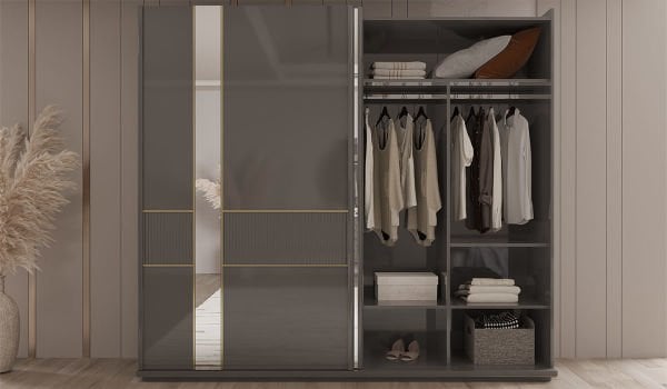 Bella Sürgülü Gardırop 2.40 m.