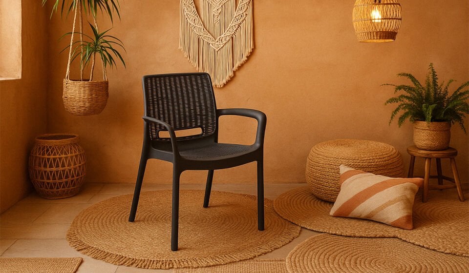 Viva Kollu Sandalye - Çok Renkli