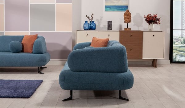 Rose Koltuk Takımı - Mavi