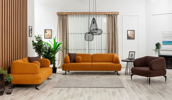 Rose Koltuk Takımı - Turuncu