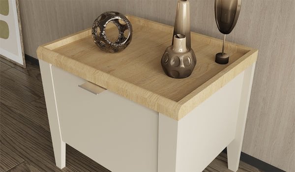 Arya Düğün Paketi (Yatak+Karyola Hediye) Komodin