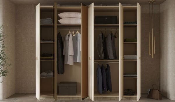 Nitra 6 Kapaklı Gardırop