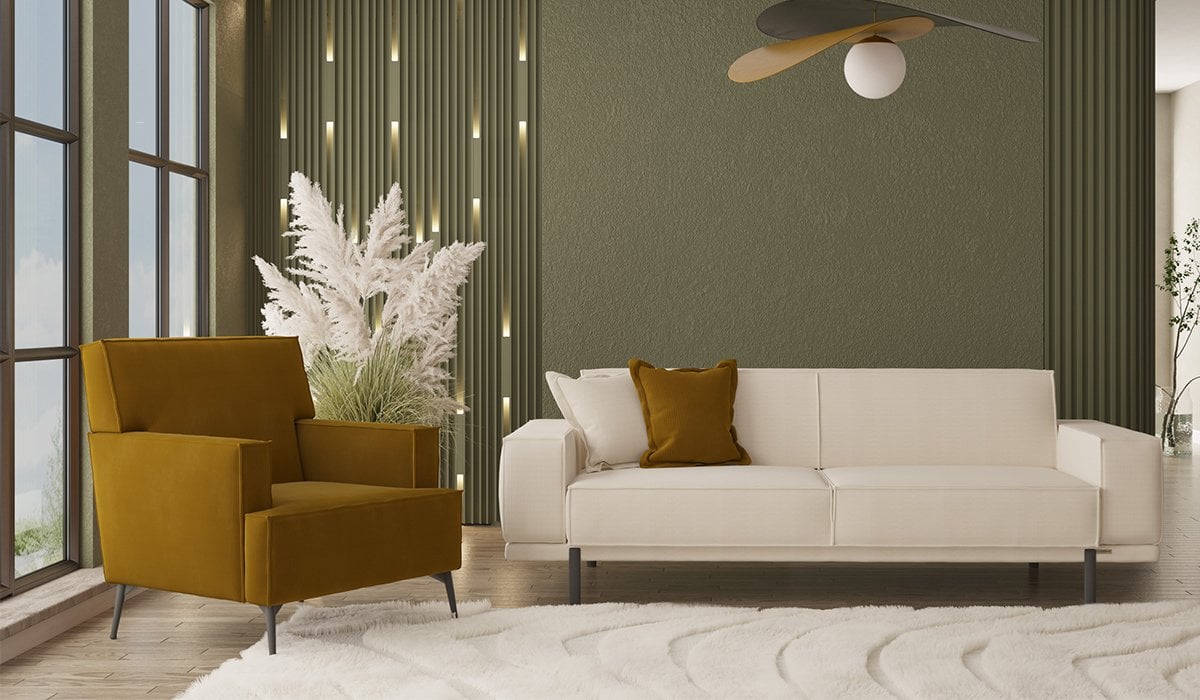 Loft Koltuk Takımı - Beyaz