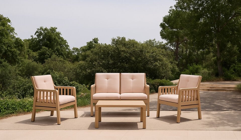 Belen Bahçe Balkon Oturma Grubu