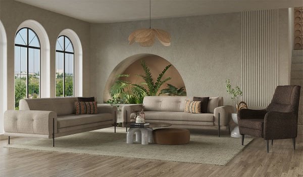 Salda Koltuk Takımı - Krem