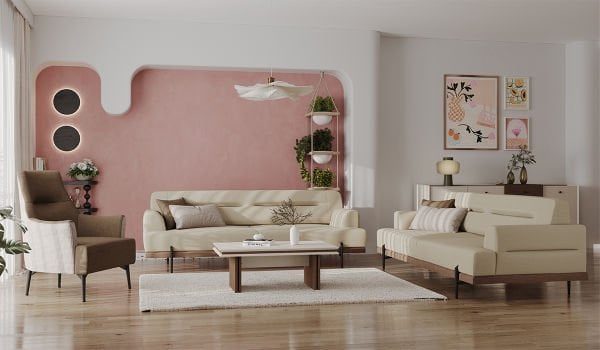 Linen Koltuk Takımı