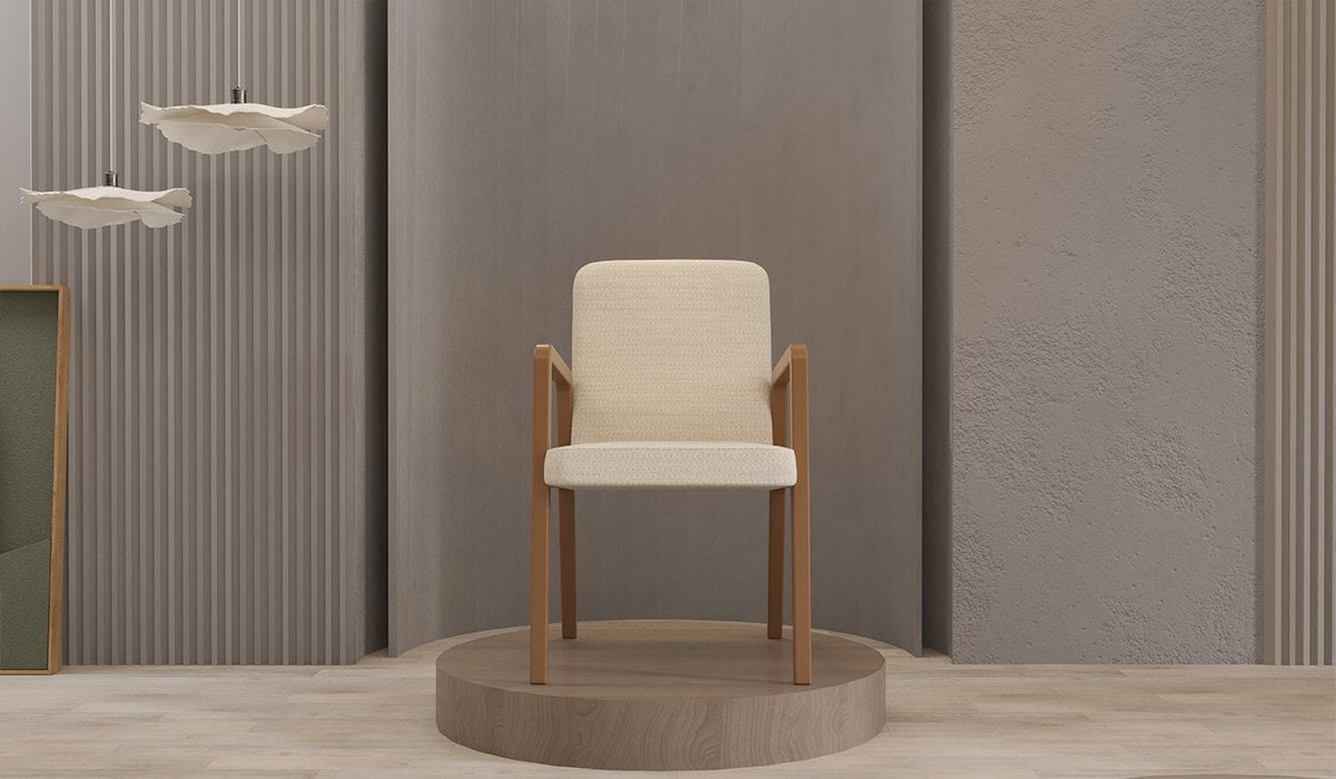 Bohem Plus Masa + 6 Adet Sandalye Takımı - Ceviz Sandalye Berjer