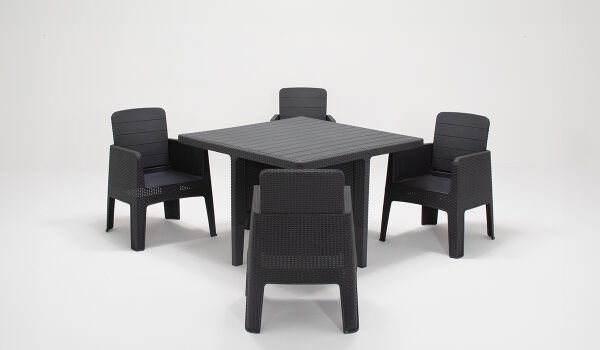 Apex Bahçe Oturma Grubu (Mindersiz)