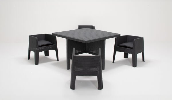 Apex Bahçe Oturma Grubu (Mindersiz)