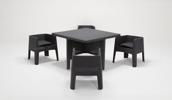 Apex Bahçe Oturma Grubu (Mindersiz)