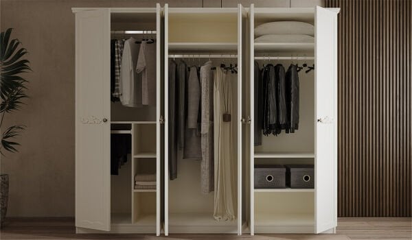 Bianco Kapaklı Gardırop