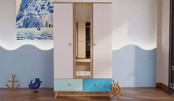 Hera Genç Odası Takımı Loft Kitaplık