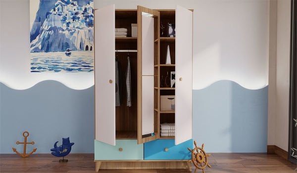 Hera Genç Odası Takımı Loft Kitaplık