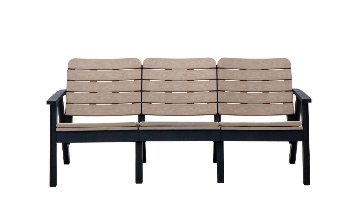 Sera Üçlü Koltuk (Minderli)