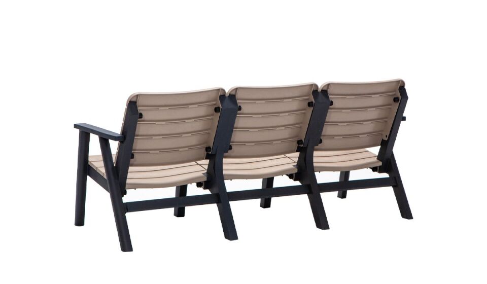 Sera Üçlü Koltuk (Mindersiz)