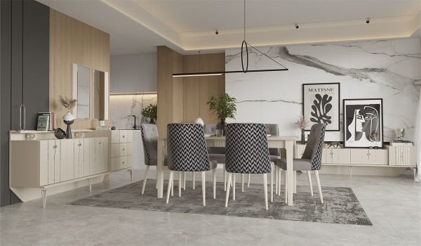 Vivaldi Yemek Odası Takımı