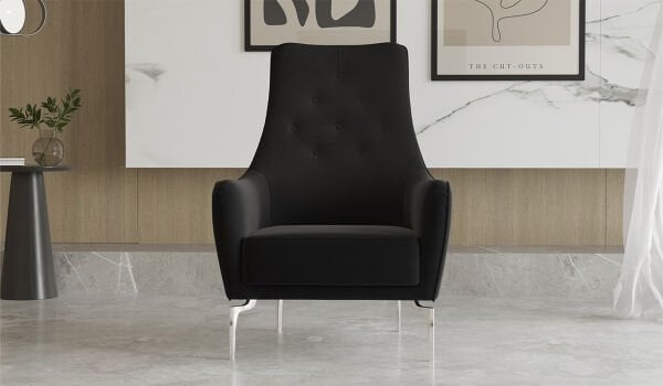 Vivaldi Berjer Krom Ayak