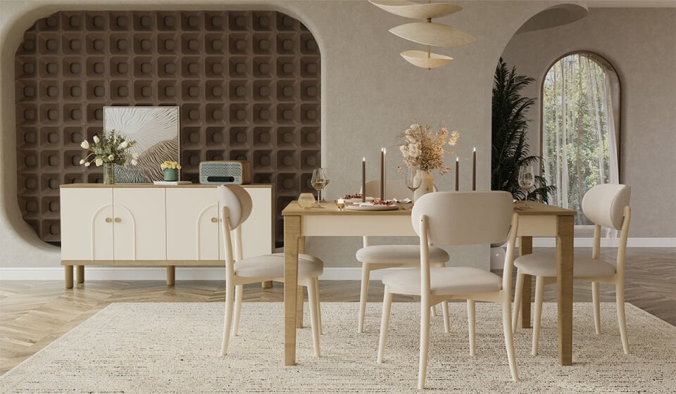 Eco Bohem Yemek Odası - Aytaşı