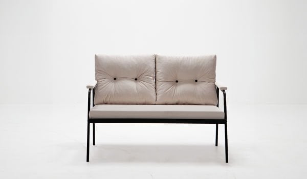 Riva İkili Koltuk Mavi